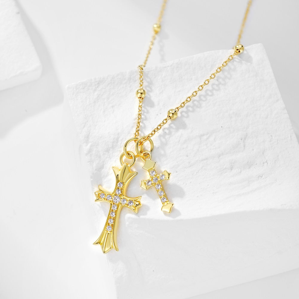 Gold Cross Chain